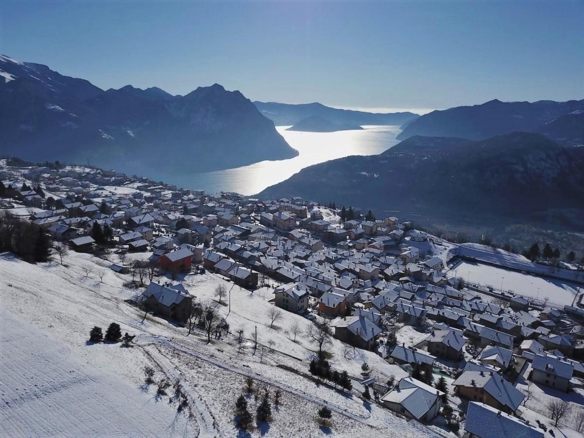 La Casa Sull' Altopiano Mountain Lake Iseo Hospitality Bossico Ngoại thất bức ảnh